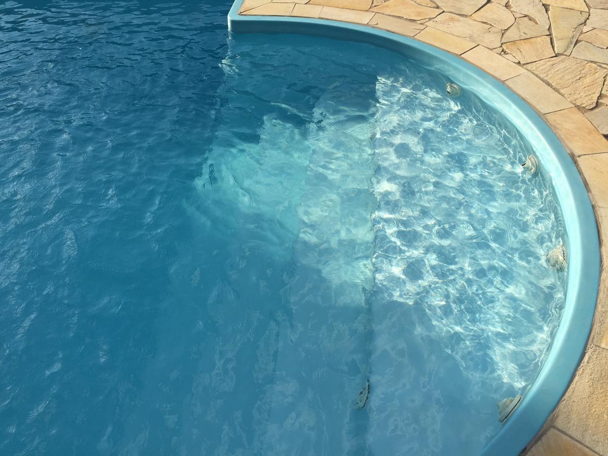 Linda Chacara Com Piscina Villa Atibaia Exteriör bild